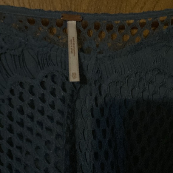 Free people layered lace tunic dress - Picture 4 of 5